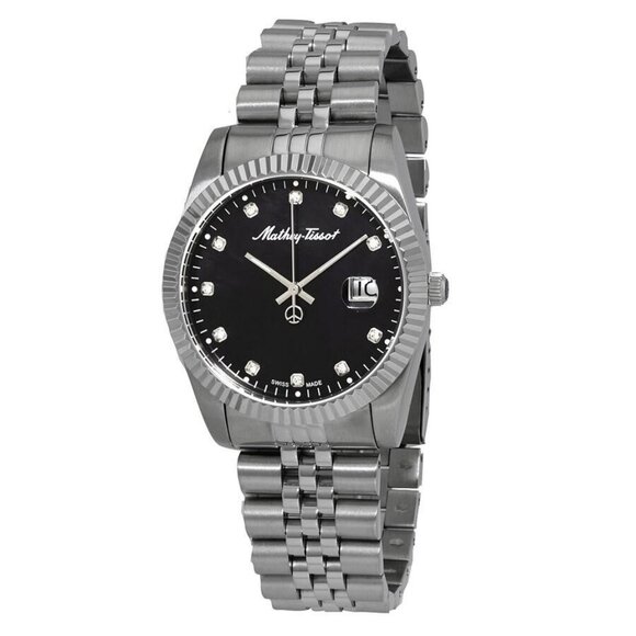 NWT Mathey-Tissot Fashion Men's Quartz Steel Authentic Watch - Picture 1 of 3